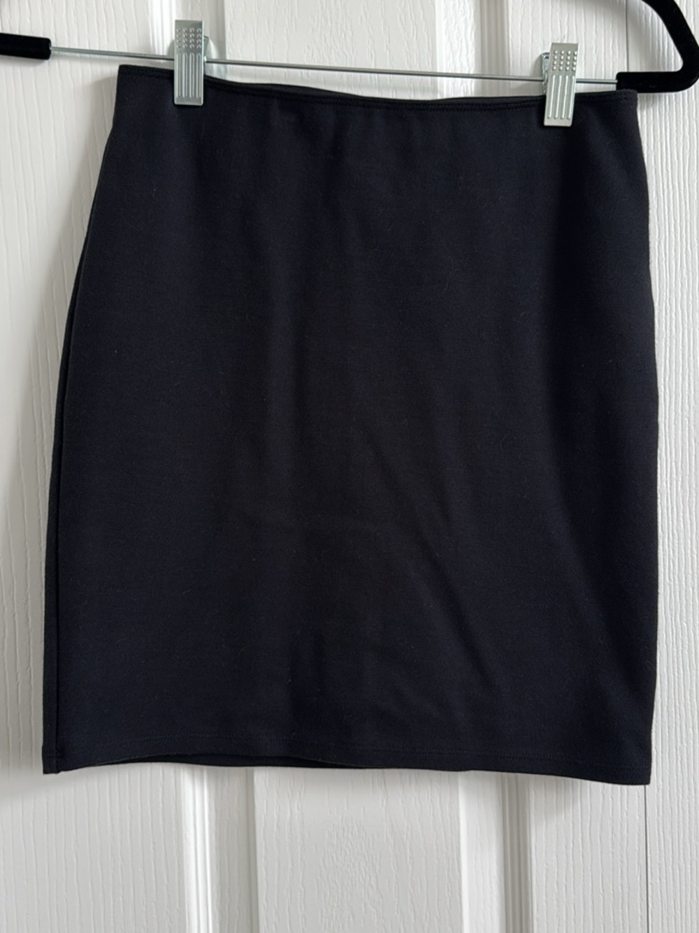 Abercrombie & Fitch Black Fitted Pencil Skirt